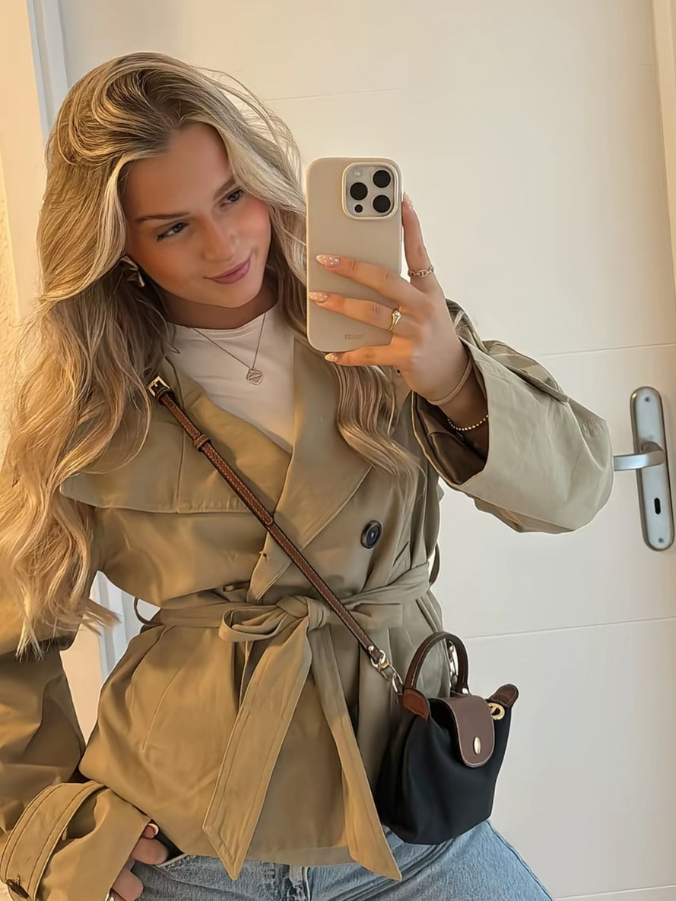 Double-Breasted Short Jacket