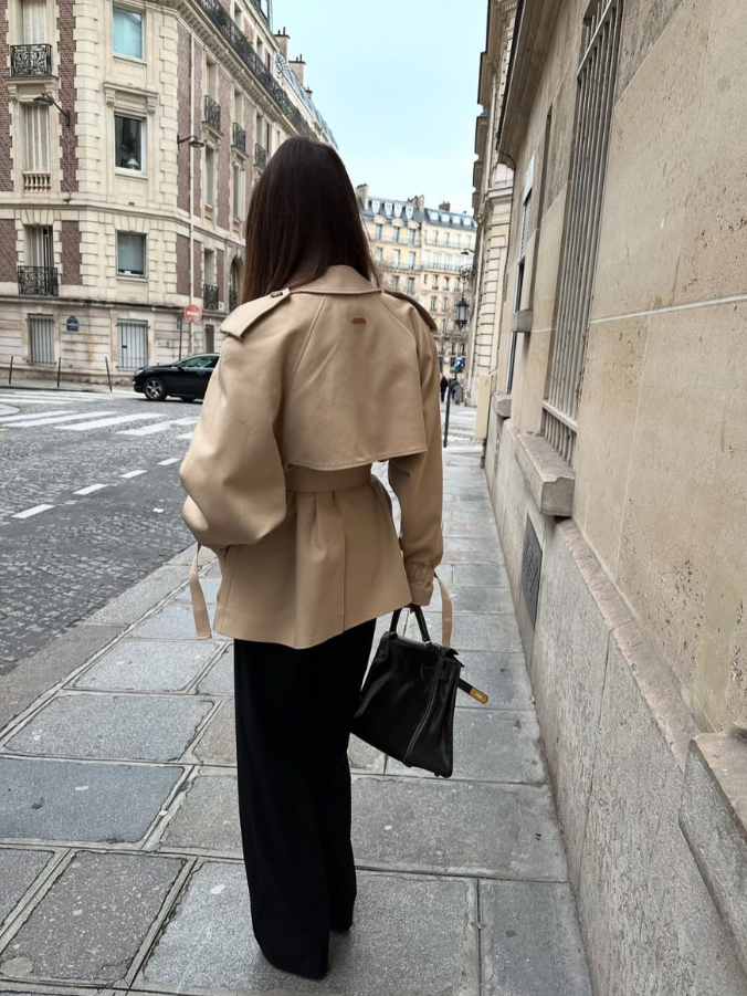 Double-Breasted Short Jacket