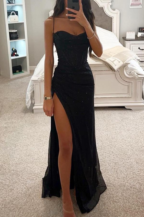 Glitter Maxi Dress