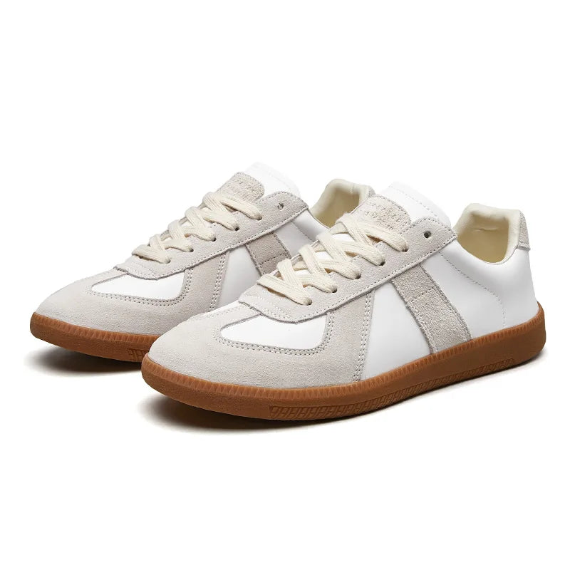 Low-Top Lace-Up Sneakers