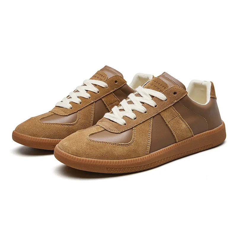 Low-Top Lace-Up Sneakers