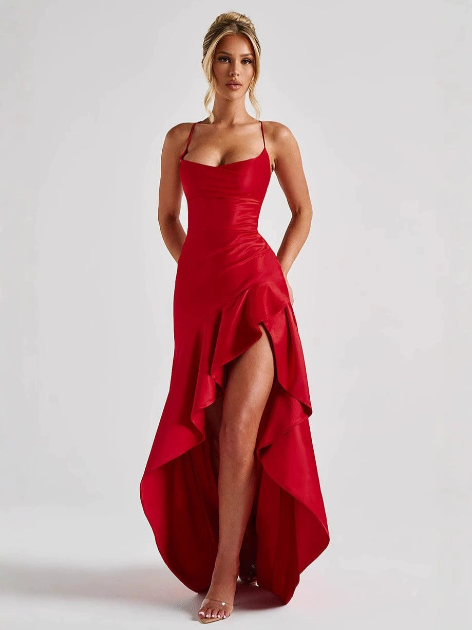 High-Low Maxi Dress