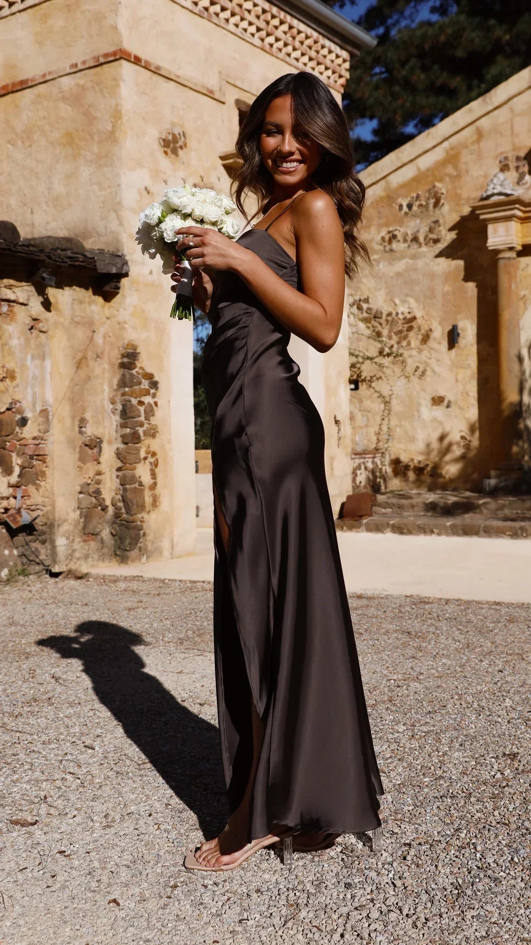 Square-Neck Maxi Dress