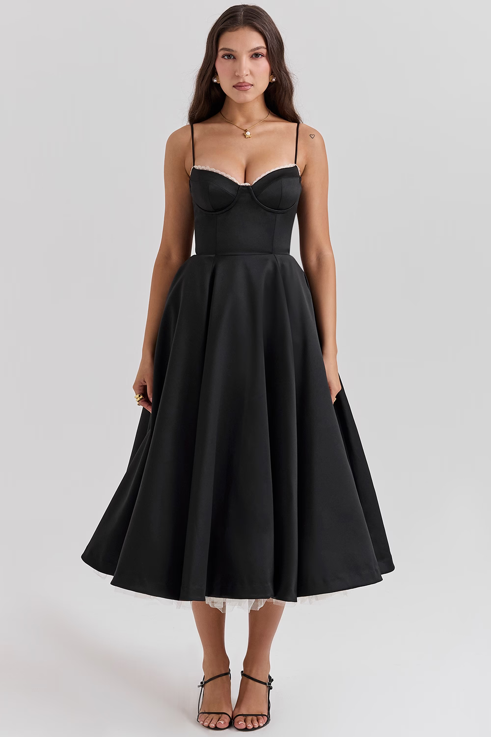 Bustier Midi Dress