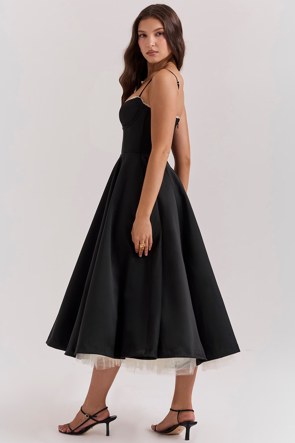 Bustier Midi Dress