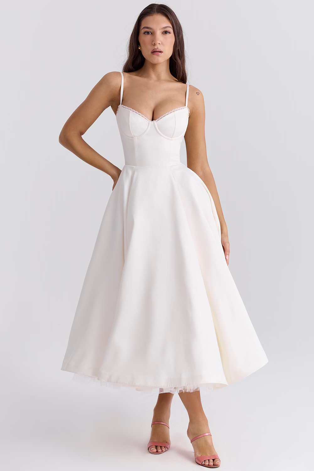 Bustier Midi Dress