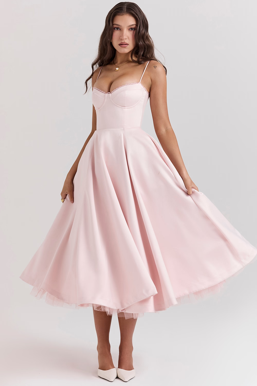 Bustier Midi Dress