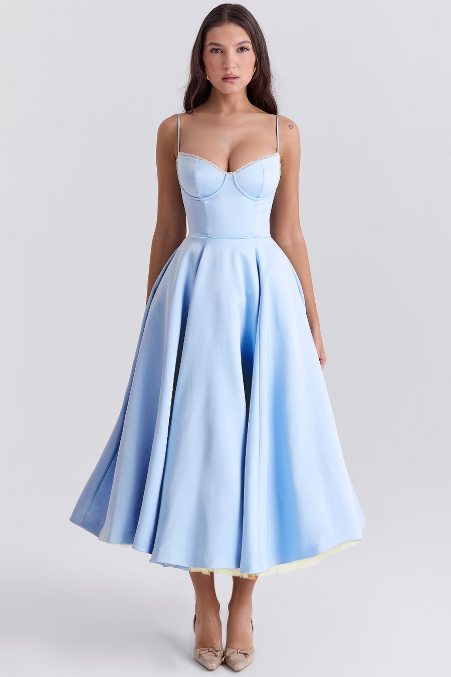 Bustier Midi Dress