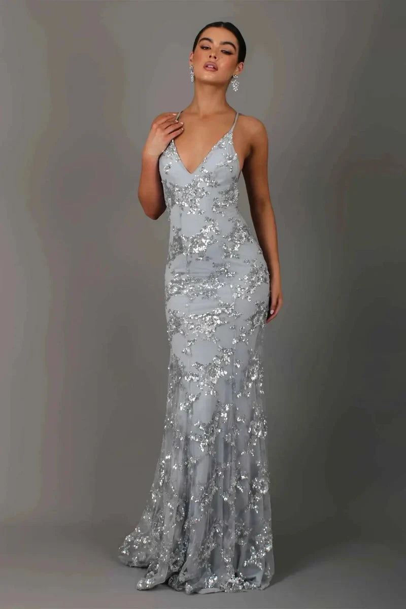 Sequin Maxi Dress