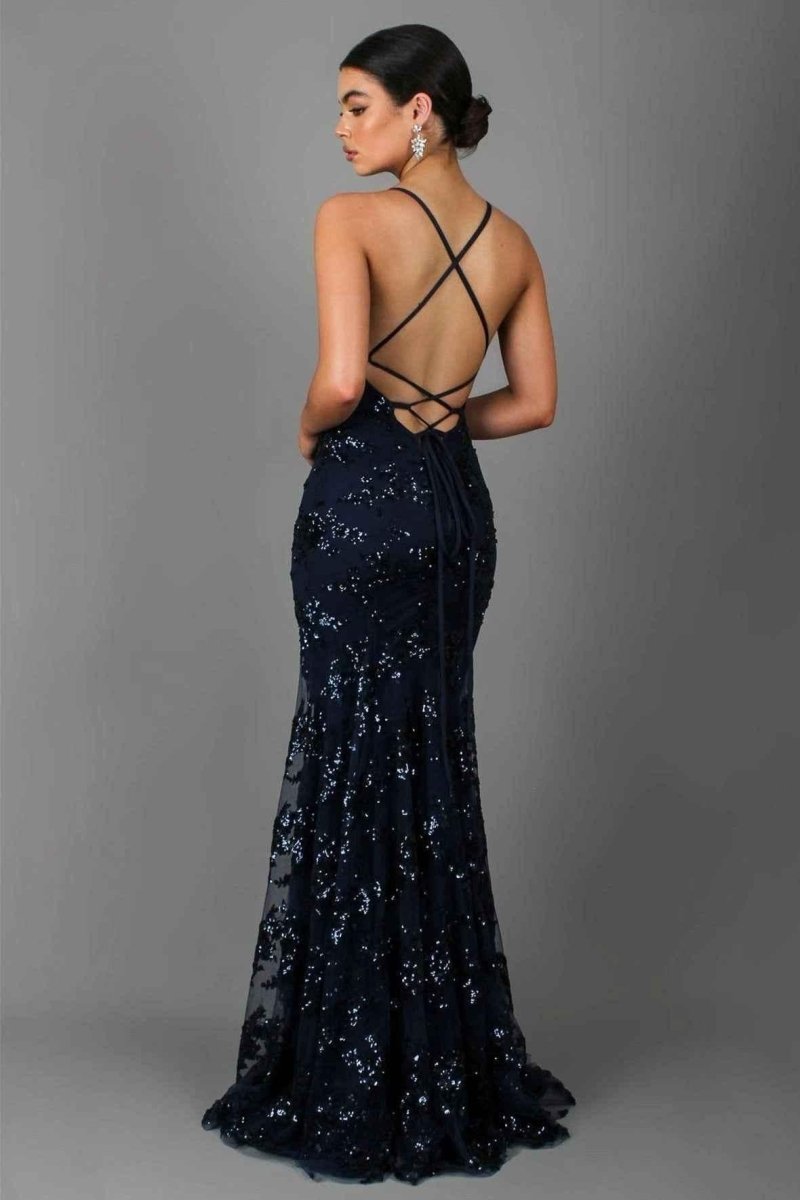 Sequin Maxi Dress