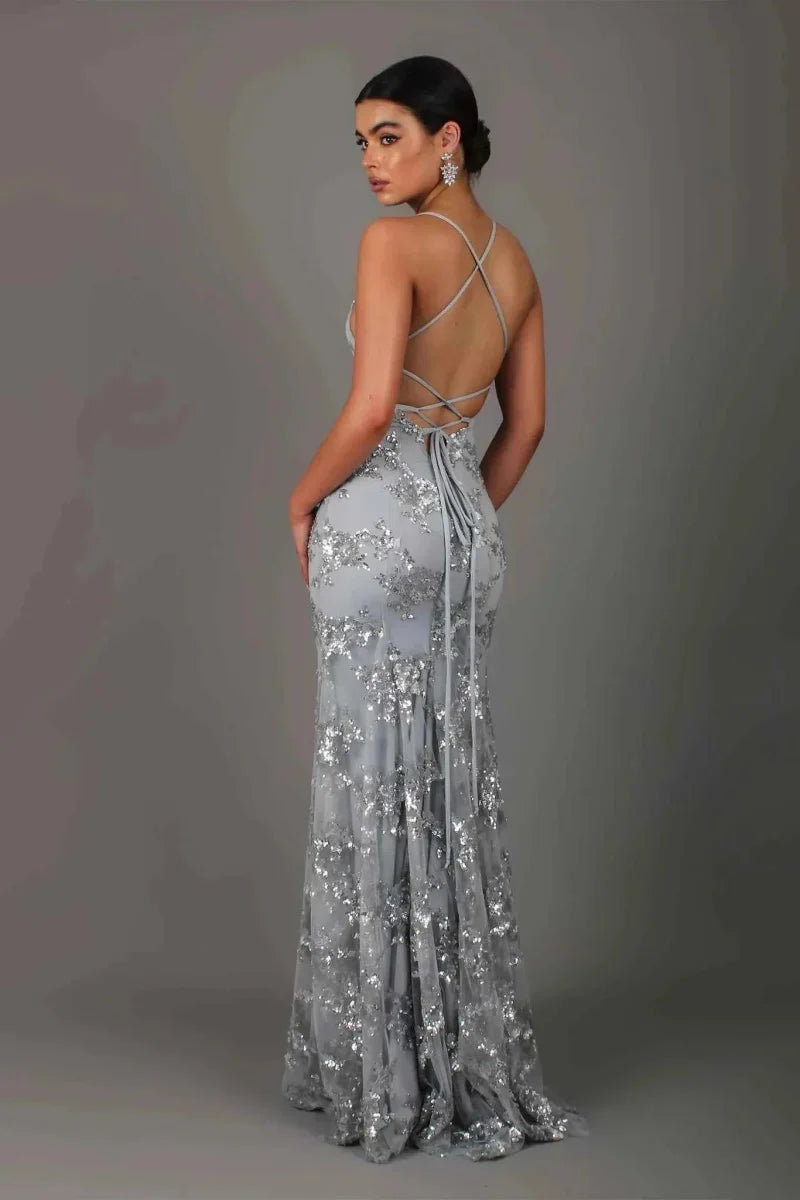 Sequin Maxi Dress