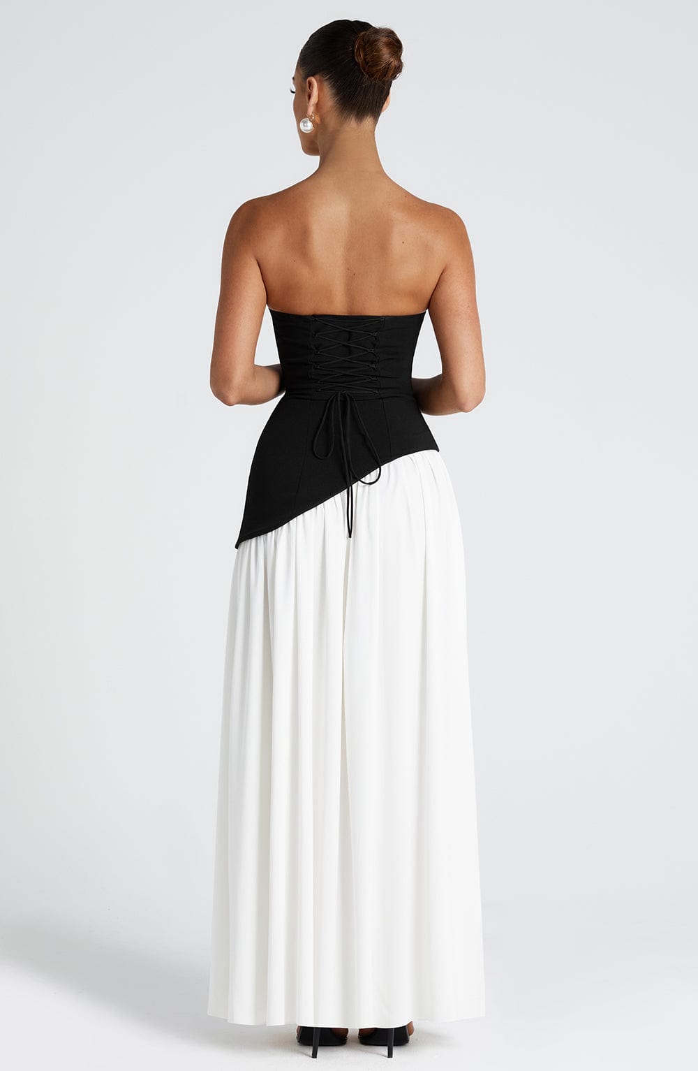 Strapless Bandeau Maxi Dress