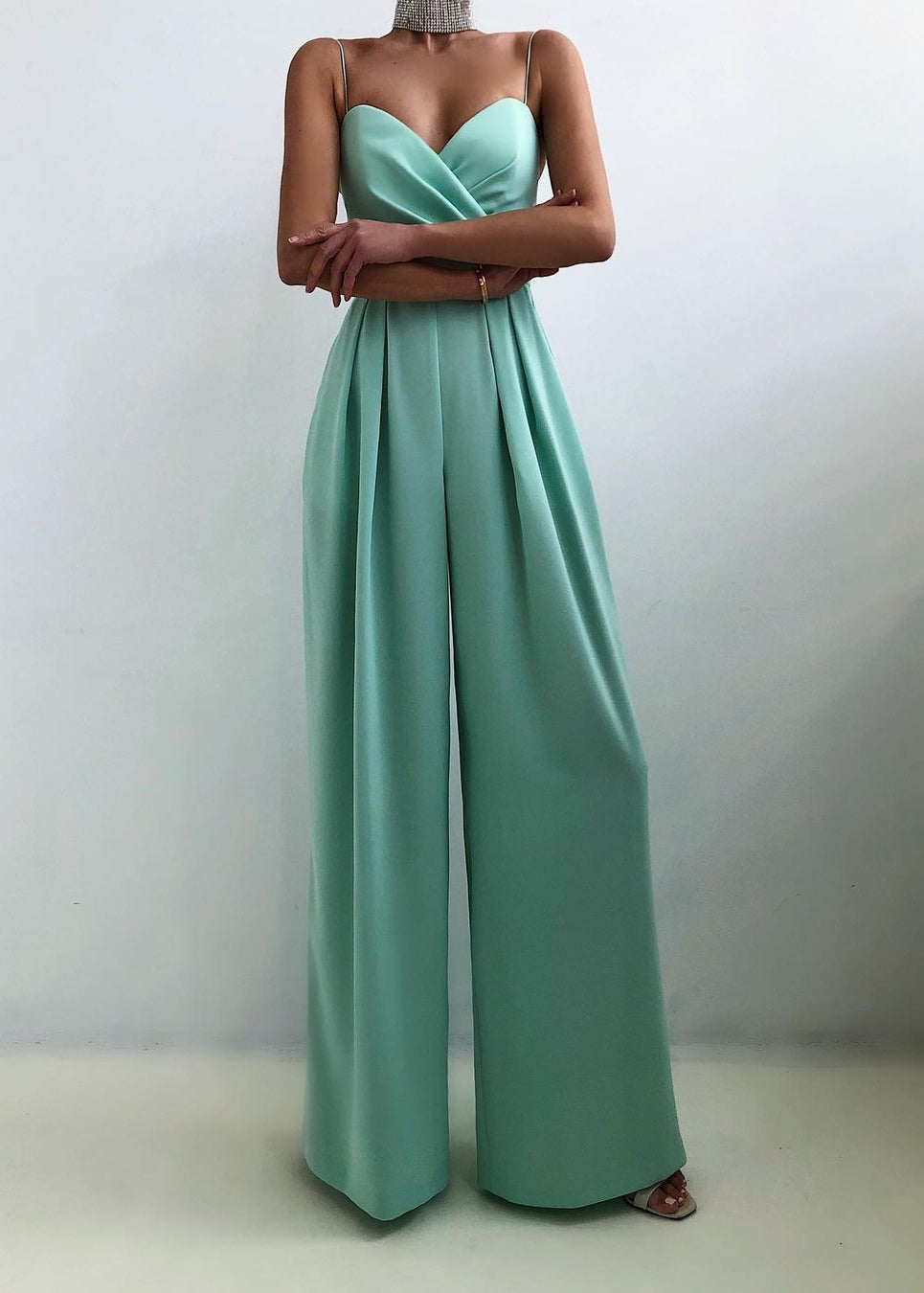 Wide-Leg Jumpsuit