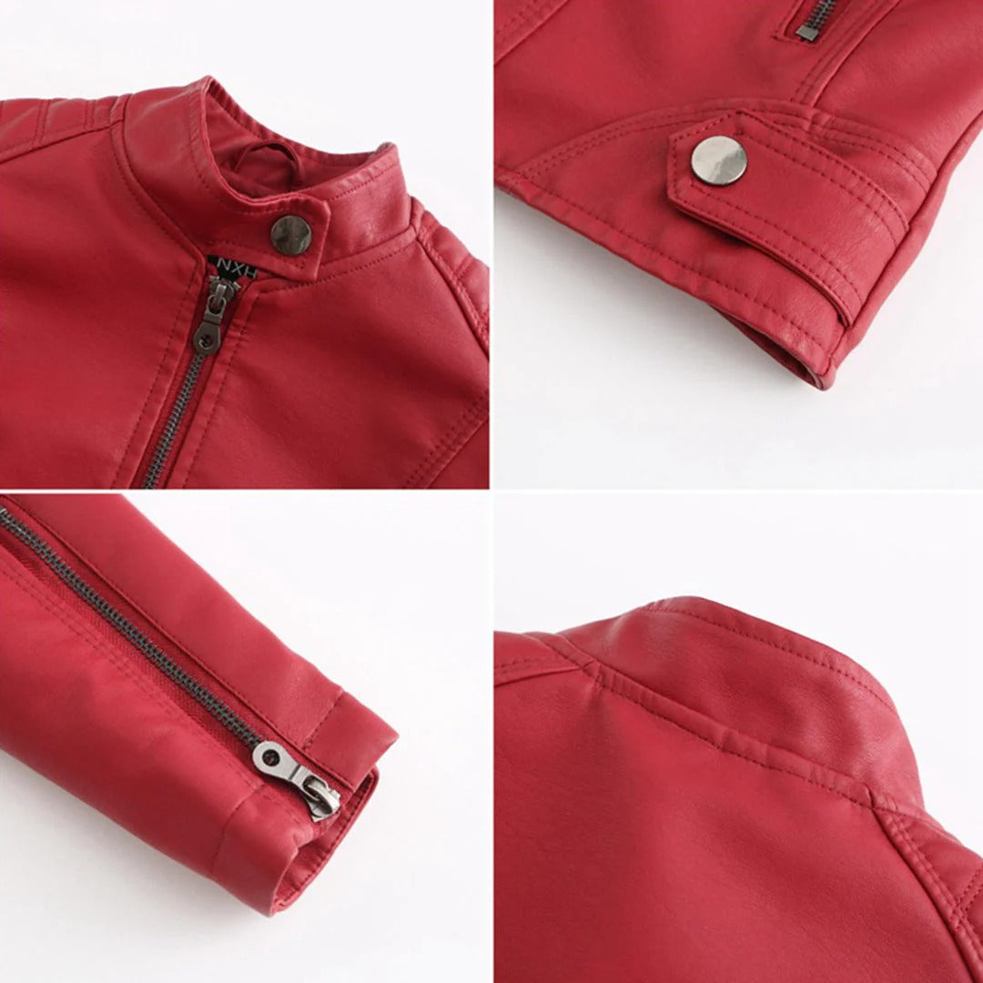 Jacket with Asymmetric Zip