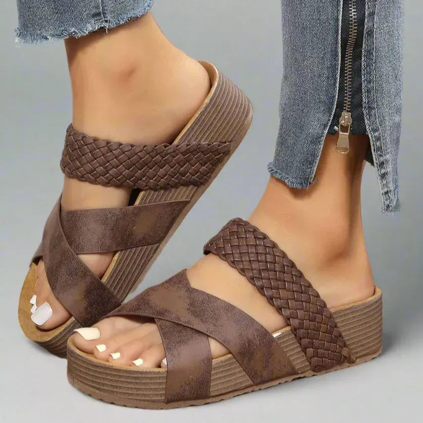 Cushioned Comfort Sandals with Ergonomic Sole
