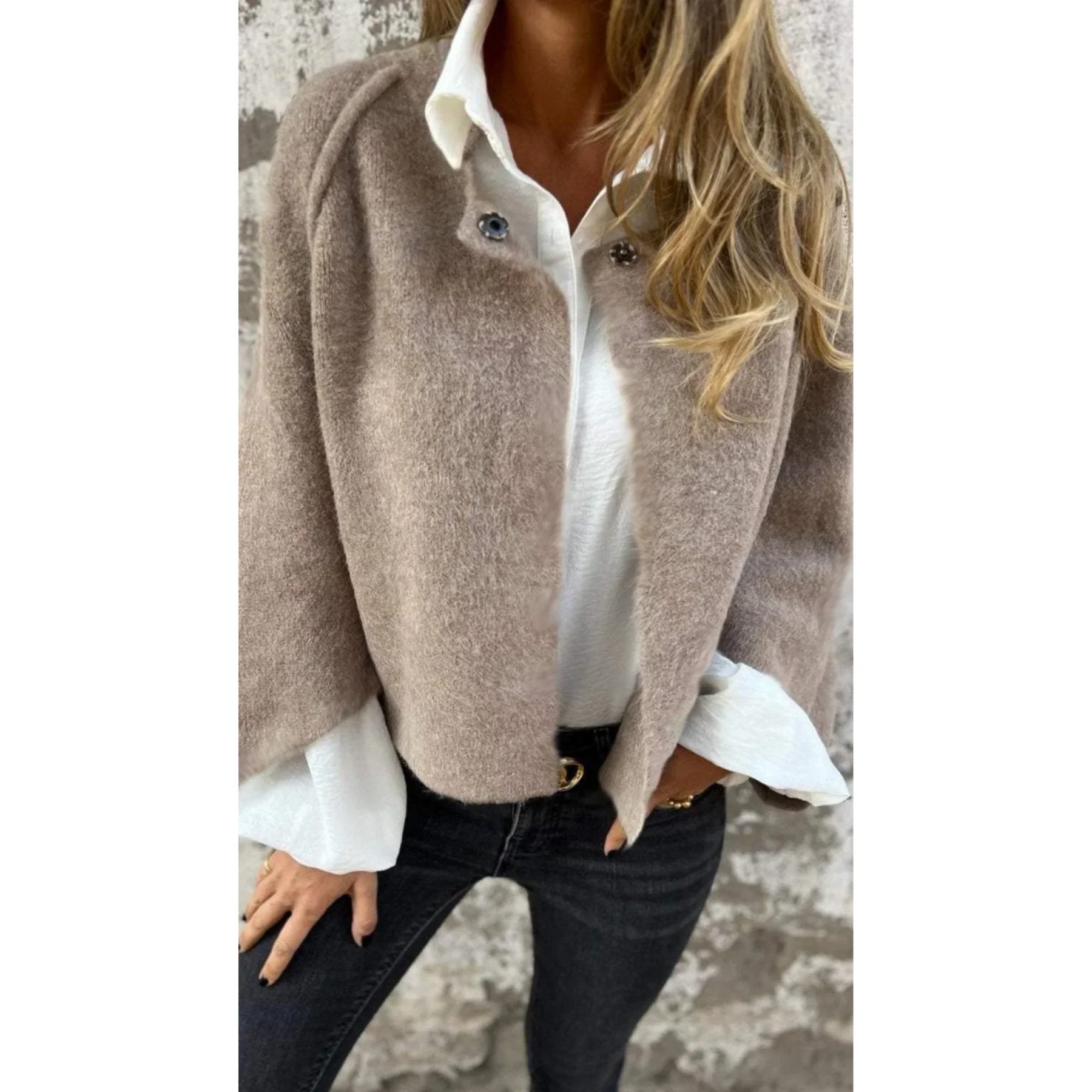 Elegant Coat with Timeless Charm