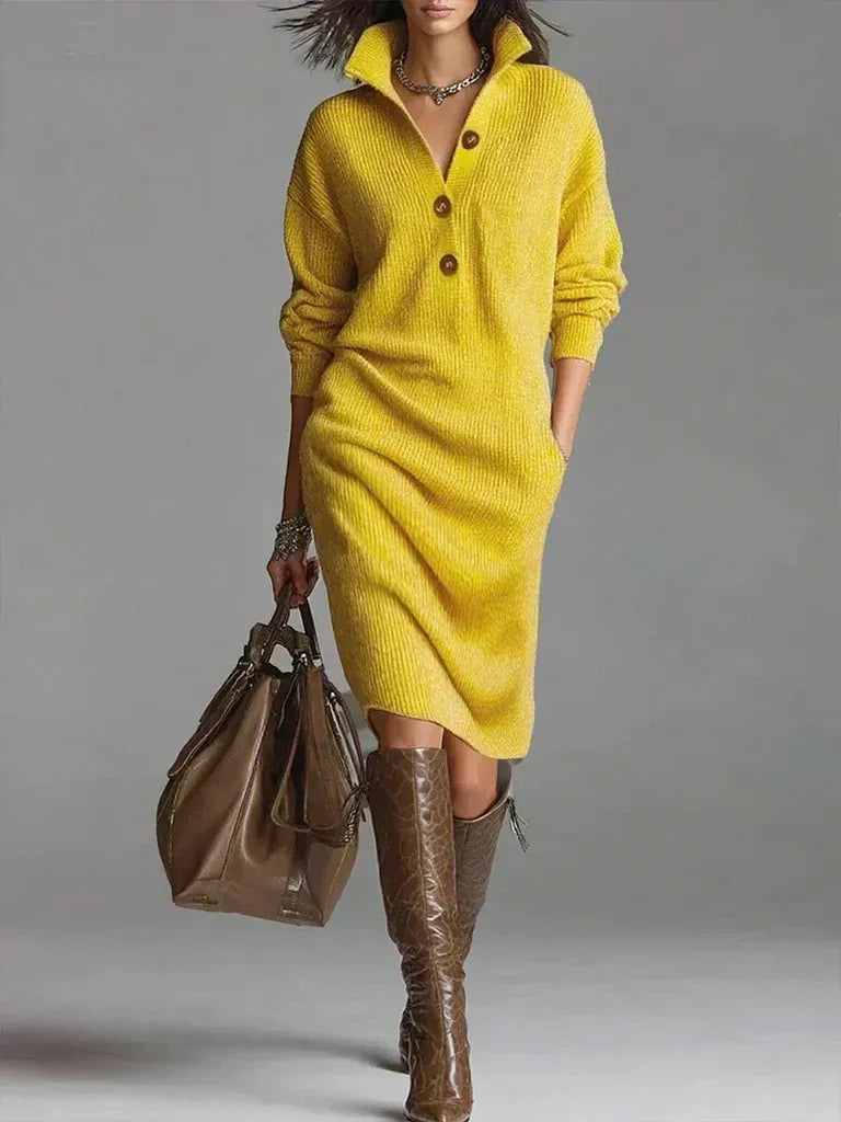 Soft Knit Sweater Dress