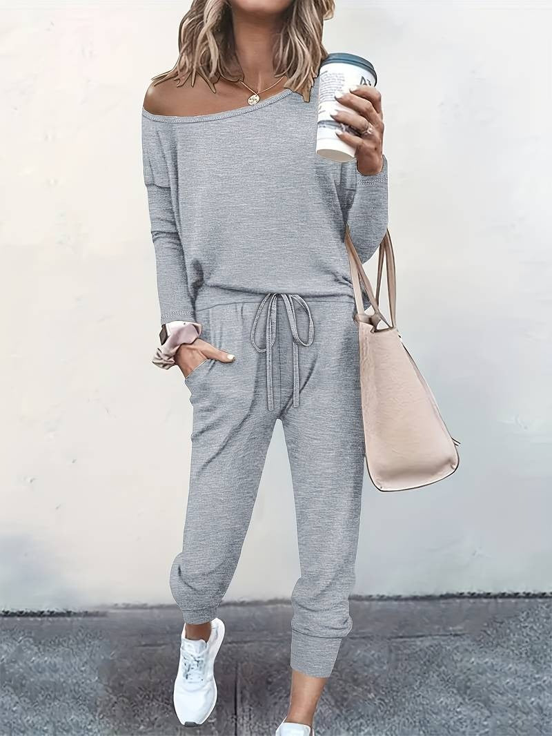 Chic Two-Piece Jogger Set