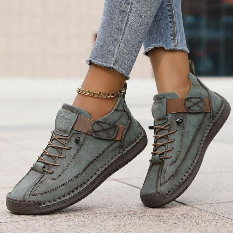 Supportive Comfort Sneakers with Velcro Strap