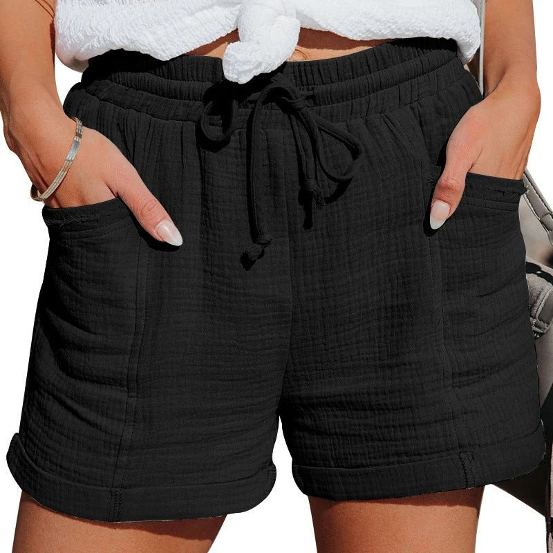 Wide-Leg Shorts