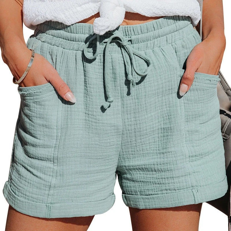 Wide-Leg Shorts