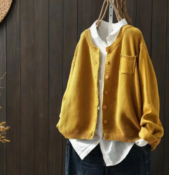 Relaxed Oversized Cardigan