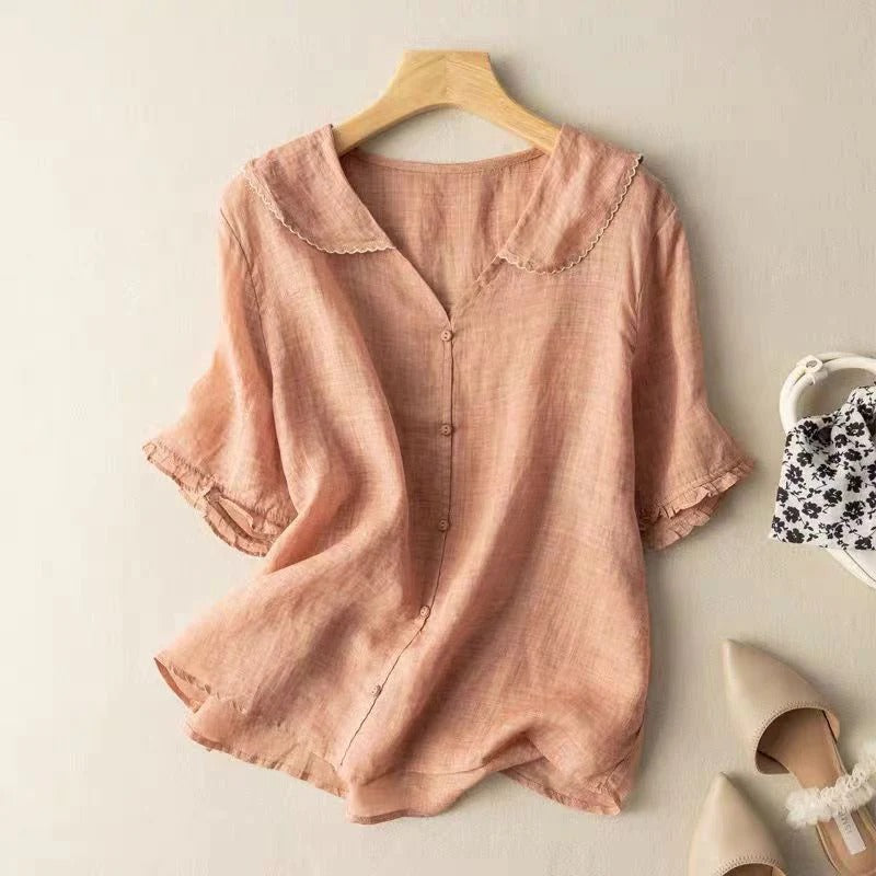 Vintage Button Blouse