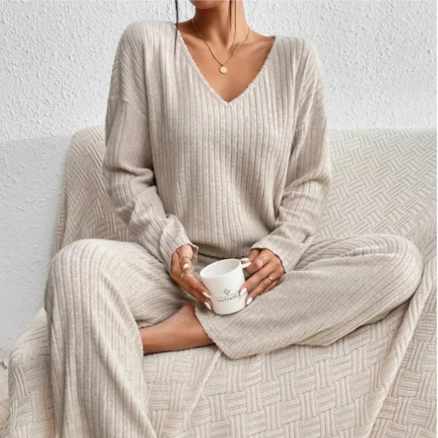Knitted Two-Piece Set