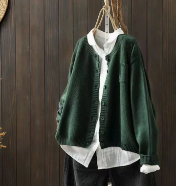 Relaxed Oversized Cardigan