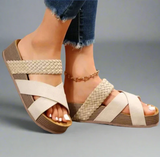 Cushioned Comfort Sandals with Ergonomic Sole