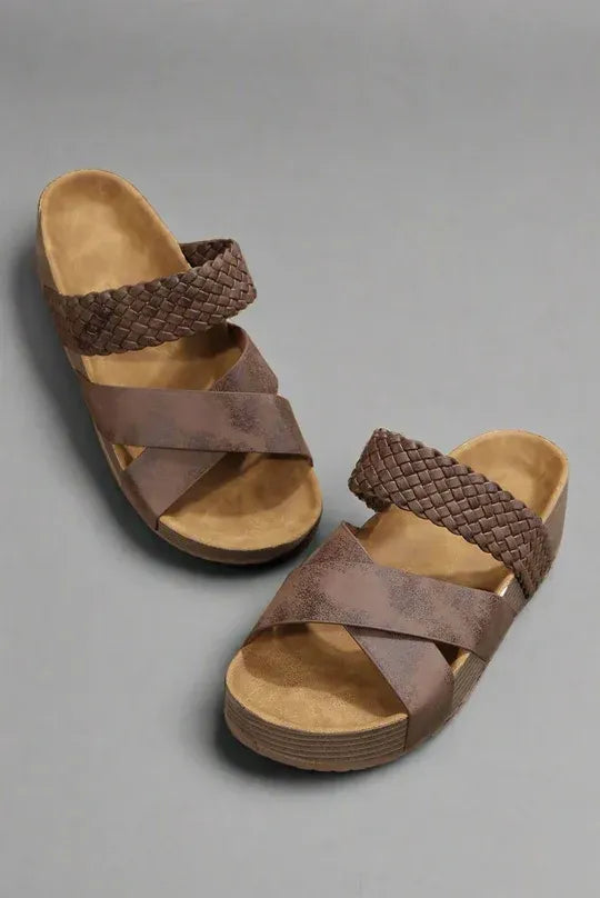 Cushioned Comfort Sandals with Ergonomic Sole