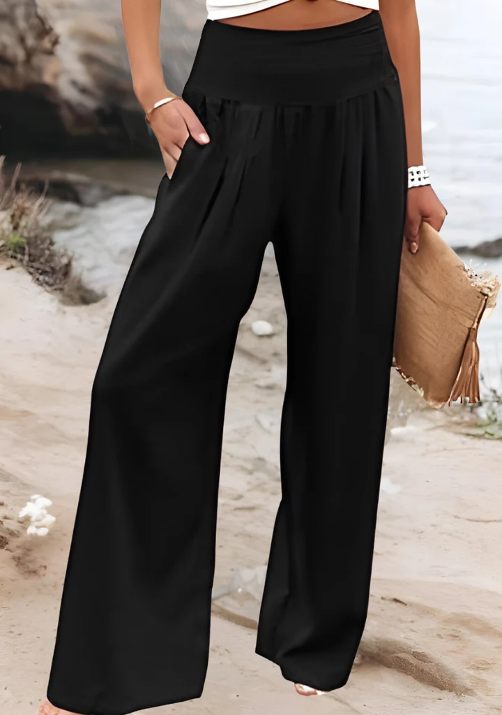 Palazzo Beach Pants with Wide Legs