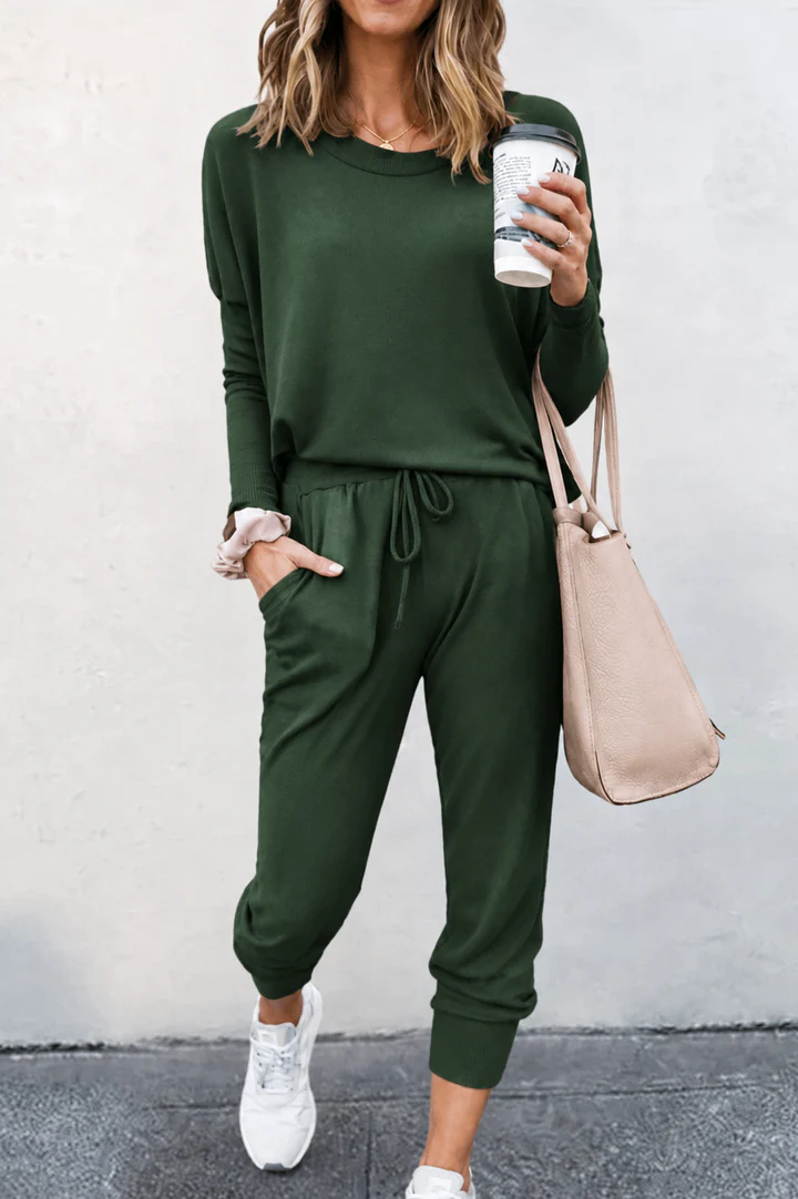 Chic Two-Piece Jogger Set